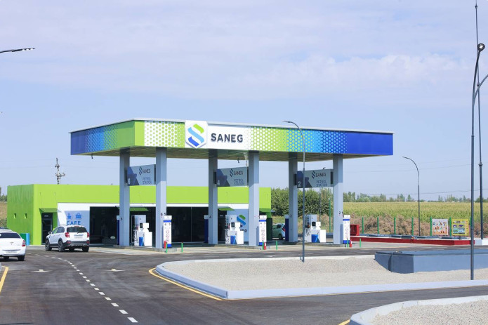 Toshkent viloyatida yangi Saneg yoqilg‘i quyish shoxobchasi ochildi