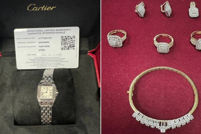 Toshkent xalqaro aeroportida yo‘lovchilar Cartier va Hublot qo‘l soatlarini yashirincha olib o‘tishga urindi