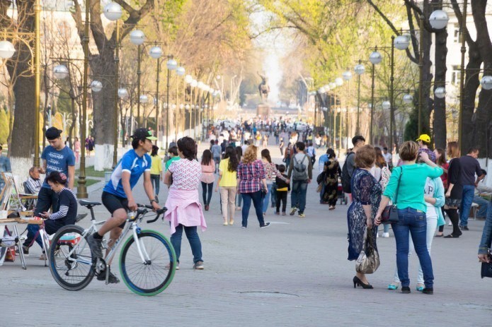 Постоянное население Узбекистана в день увеличивается на 1,8 тыс. человек