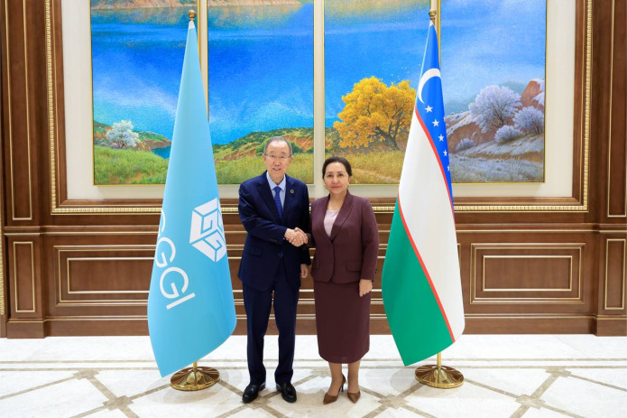 Senatda Global yashil o‘sish instituti (GGGI) Assambleyasi raisi bilan uchrashuv bo‘lib o‘tdi