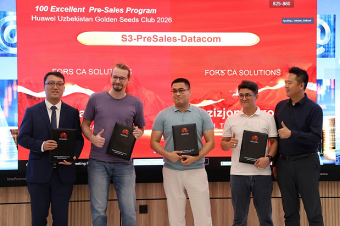 «Golden Seeds Club 2026»: Huawei kompaniyasida hamkorlar uchun “100-person ICT Excellence Program” dasturining birinchi yili yakuni sarhisob qilindi