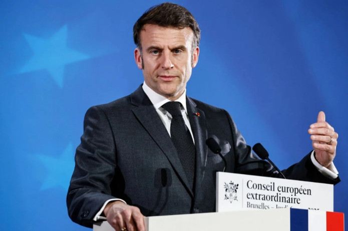 Makron Yevropa Ittifoqining raqamli xizmatlar to'g'risidagi qonuni tufayli AQSh sanksiyalarini qoraladi