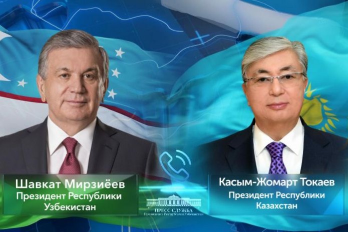 Шавкат Мирзиёев по телефону поздравил Президента Казахстана с днем рождения