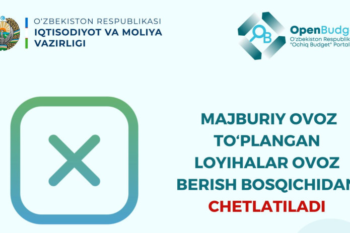 Majburiy ovoz to‘plangan loyihalar ovoz berish bosqichidan chetlatiladi