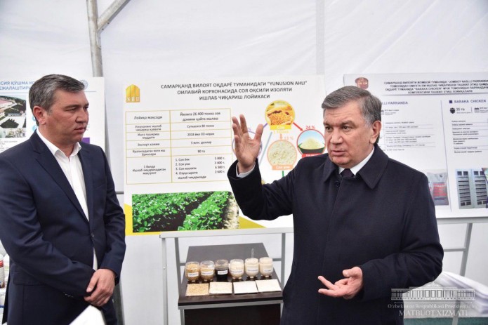 В Узбекистане создадут ассоциацию производителей сои