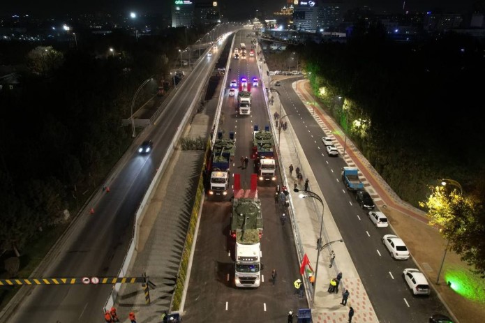 Toshkentda yangi yo‘l o‘tkazgich tanklar bilan sinab ko‘rildi