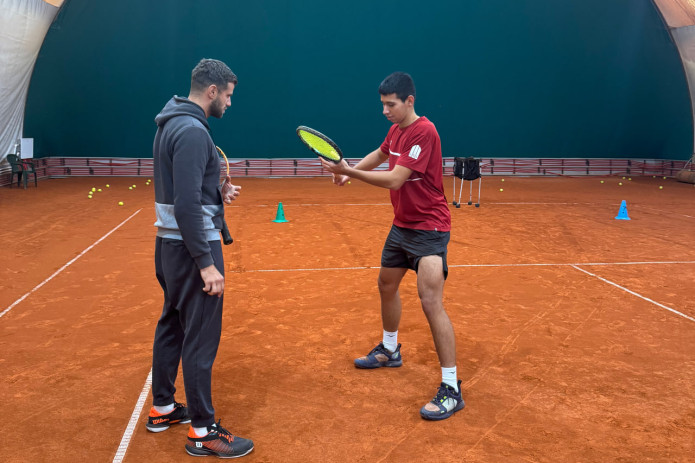 Oʻzbekiston tennischilari Serbiyada qizg‘in mashg‘ulotlar jarayonida