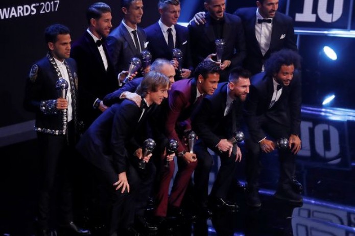 “The Best FIFA Football Awards-2017” тақдирлаш маросими такроран намойиш этилади