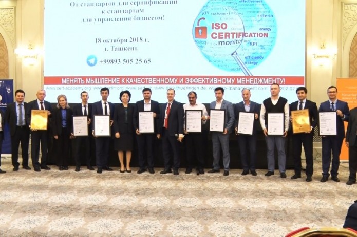 АКБ “Алокабанк” вручен сертификат соответствия ISO 9001:2015