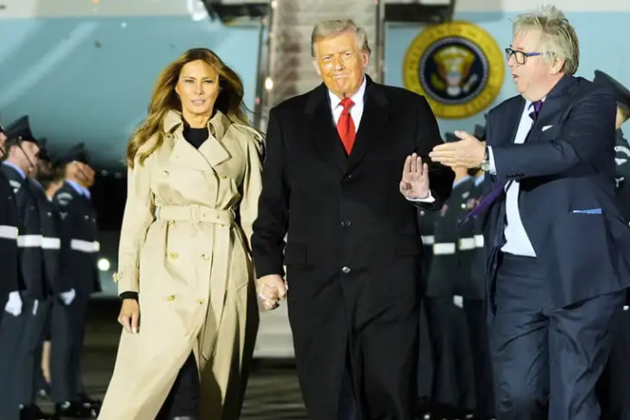 Donald Tramp Buyuk Britaniyaga ikkinchi davlat tashrifi uchun keldi