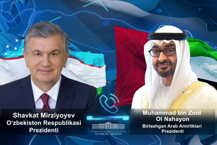 Shavkat Mirziyoyev BAA Prezidenti Shayx Muhammad bin Zoid Ol Nahayonni tug‘ilgan kuni bilan tabrikladi