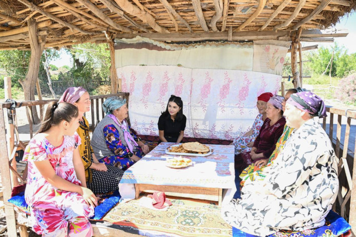 Saida Mirziyoyeva Qoraqalpog‘istonga bordi