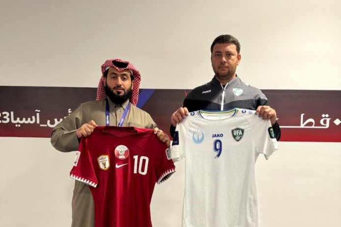 Uzbekistan plays against Qatar in Asian Cup quarter-finals