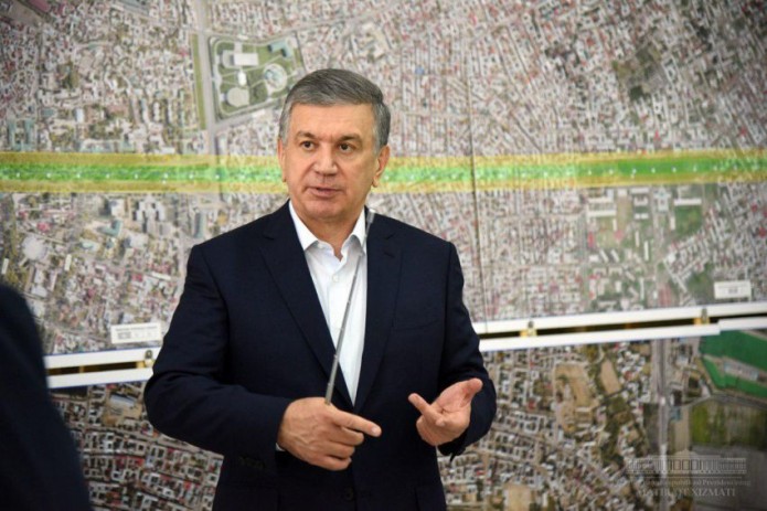 Шавкат Мирзиёев ознакомился с проектами по строительству «Samarkand city»