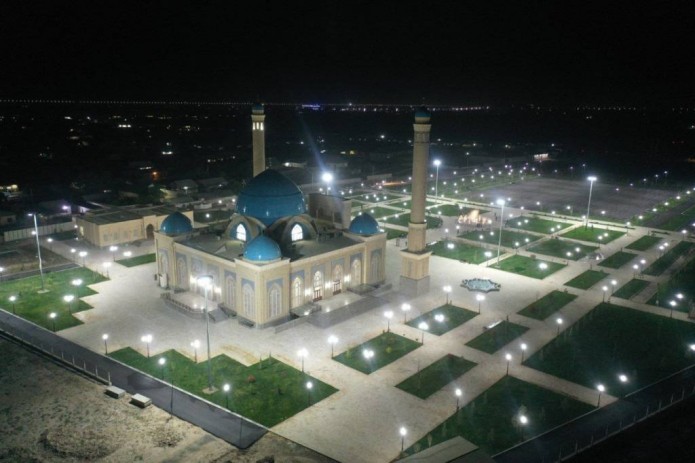 Termizda yangi jome masjidi ishga tushdi