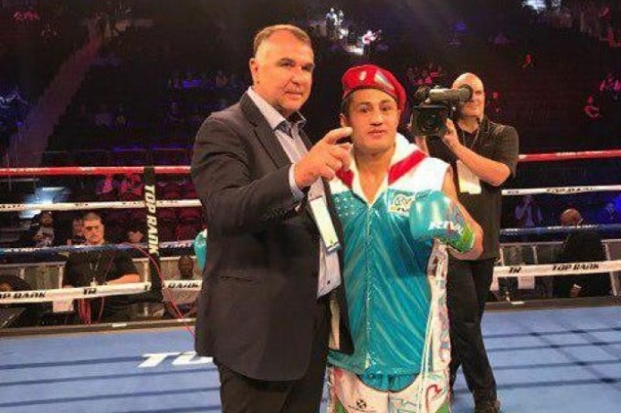 Fazliddin Gaibnazarov knocks out Mexican boxer