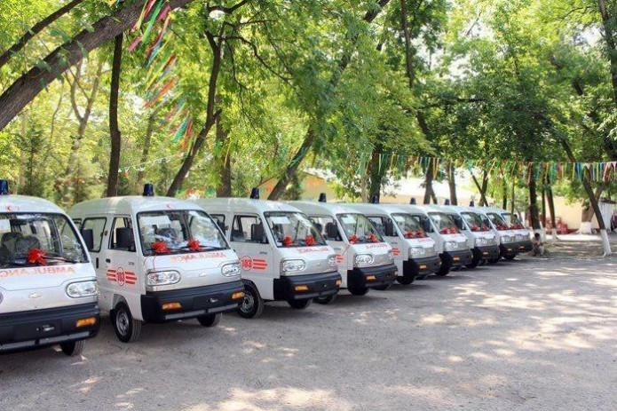 UzAuto Motors sends batch of ambulances to Tajikistan