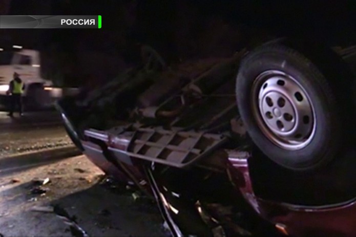 В России в результате крупного ДТП погибли 11 человек (Видео)