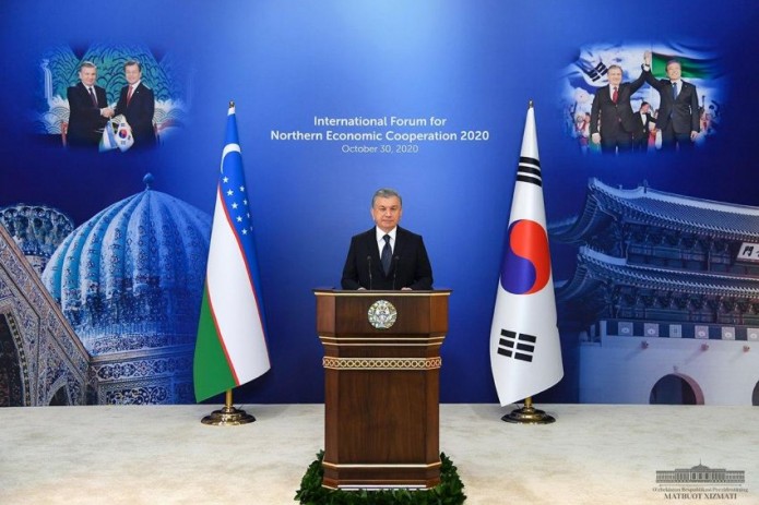Шавкат Мирзиёев: Республика Корея - один из ключевых проводников цифровых и «зеленых» технологий в Узбекистан