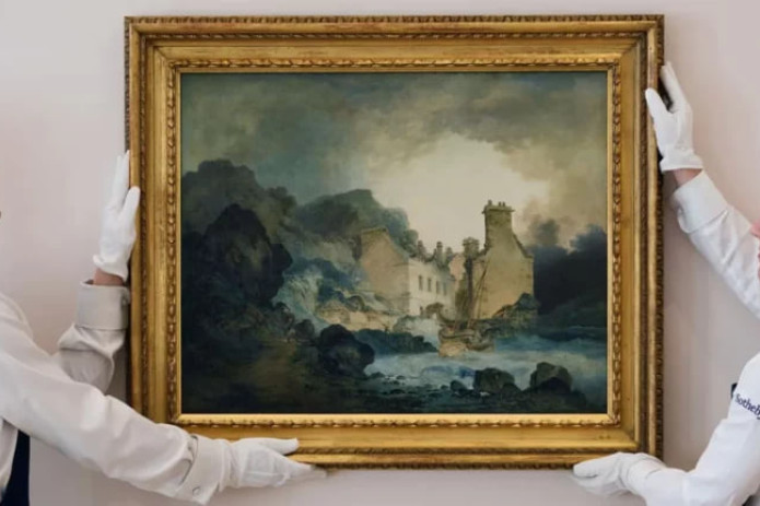 Britaniyada Uilyam Tyornerning 150 yil oldin yo‘qolgan kartinasi topildi