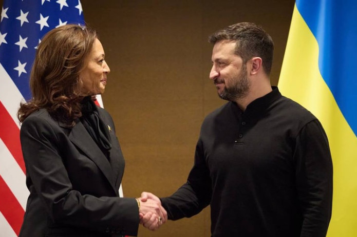 Bloomberg: Harris keyingi hafta Zelenskiy bilan uchrashmoqchi