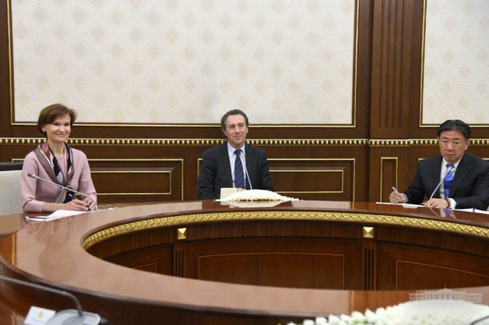 President Shavkat Mirziyoyev receives World Bank delegation
