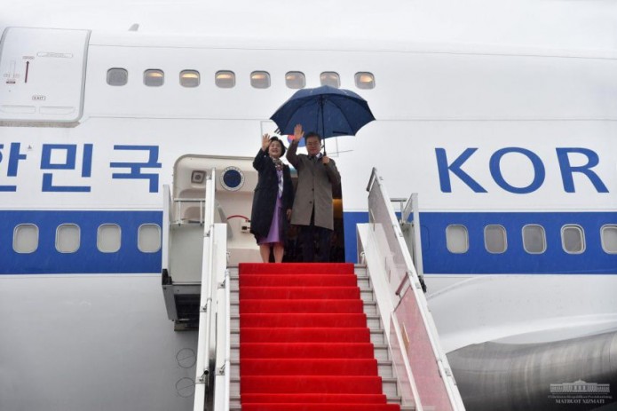 Президент Республики Корея завершил свой визит в Узбекистан