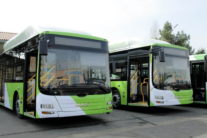 Uzbek government introduces free bus movements in some areas of capital