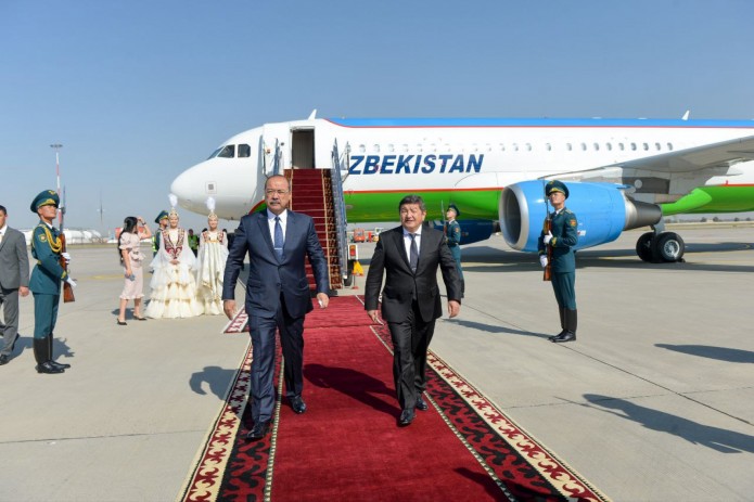 Абдулла Арипов прибыл в Кыргызстан с рабочим визитом