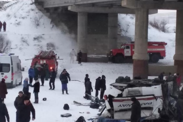 19 человек погибли при ДТП с автобусом в Забайкалье (Видео)