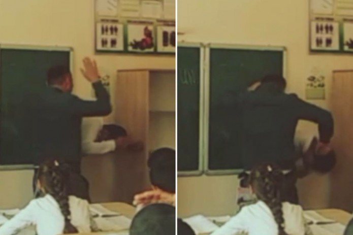 В Сурхандарье учитель избил неподготовленного к уроку школьника