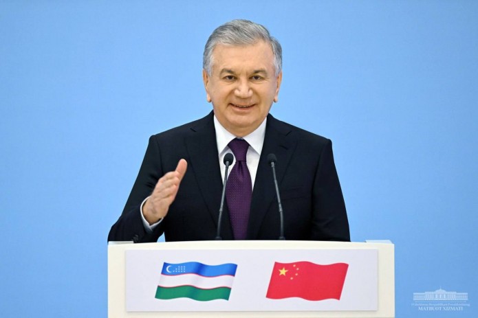 Shavkat Mirziyoyev O‘zbekiston-Xitoy investitsiya forumida ishtirok etdi