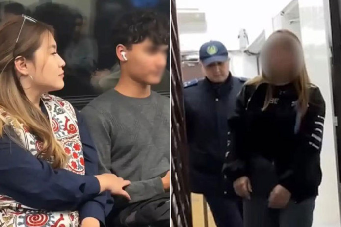 Toshkent metrosida erkaklarga shilqimlik qilgan qozog‘istonlik bloger ayolga ma’muriy ish ochildi