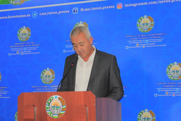 Xovos tumani sobiq hokimi qamaldi