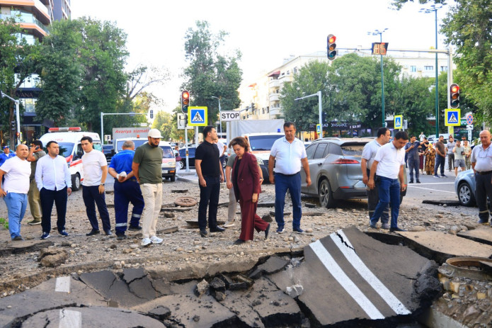 Glinka ko'chasidagi portlash sababi aniqlanmoqda - Yakkasaroy tuman hokimligi