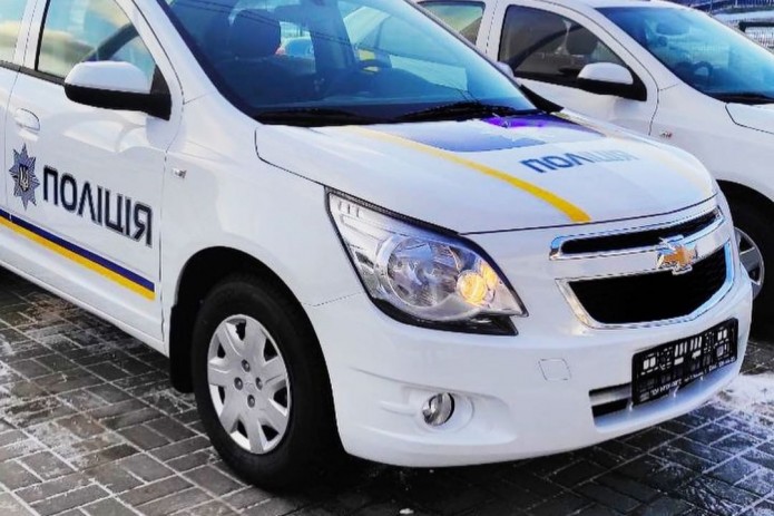 Полиция Украины будет патрулировать на автомобилях Chevrolet Cobalt