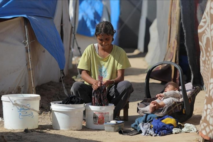 UNICEF: G‘azoda suv tizimlari ishdan chiqib, sun’iy qurg‘oqchilik yuzaga kelgan
