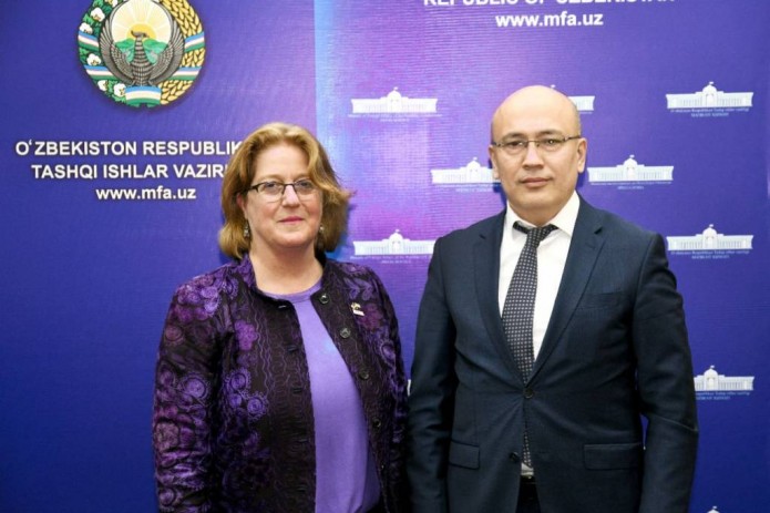 First Deputy Minister of MFA receives USAID Mission Director