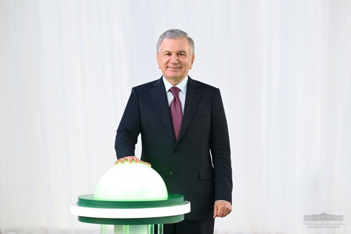 Prezident Shavkat Mirziyoyev Yangi Toshkent hududida bir qator obyektlar qurilishini boshlashga bag‘ishlangan marosimda ishtirok etdi.