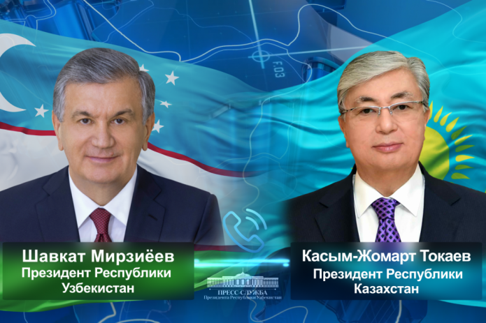 Шавкат Мирзиёев и Касым-Жомарт Токаев обсудили ситуацию в Казахстане