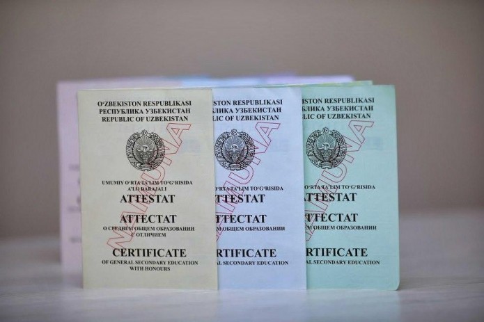 Maktab bitiruvchilarga attestatning elektron shakli 15 iyunga qadar yetkaziladi
