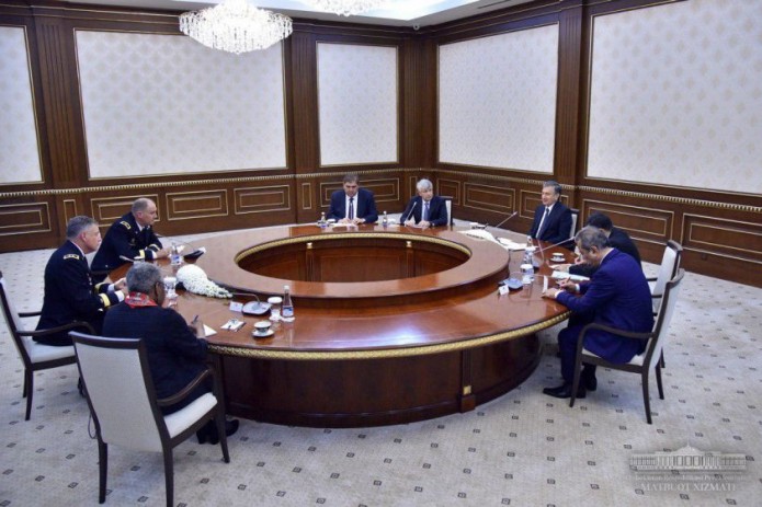 Президент Шавкат Мирзиёев принял делегацию США