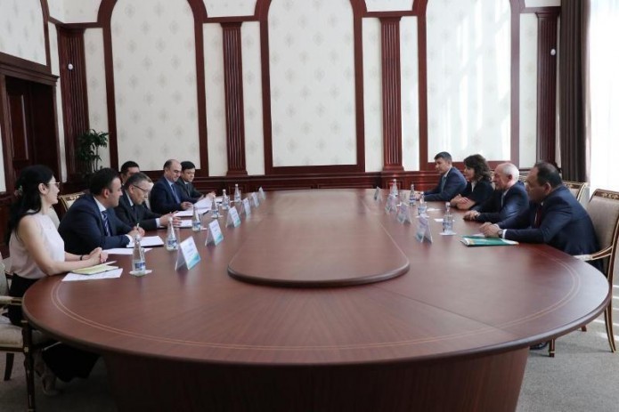 Management of Halyk Bank holds talks in Central Bank of Uzbekistan