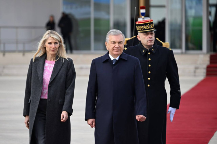 Shavkat Mirziyoyevning Fransiyaga tashrifi yakunlandi
