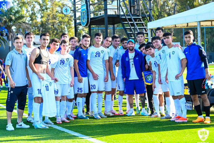 Messi kuzatgan o‘rtoqlik o‘yinida O‘zbekiston U-20 Argentina U-20ga mag‘lub bo‘ldi