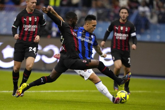 Italiya Superkubogi finalidagi “Milan derbisi”da amaldagi A Seriya ...