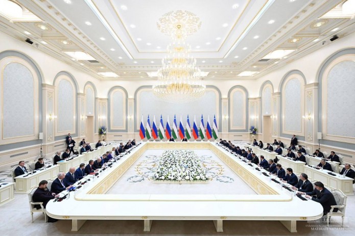 Oʼzbekiston va Rossiya delegatsiyalarining kengaytirilgan muzokaralari boʼlib oʼtdi