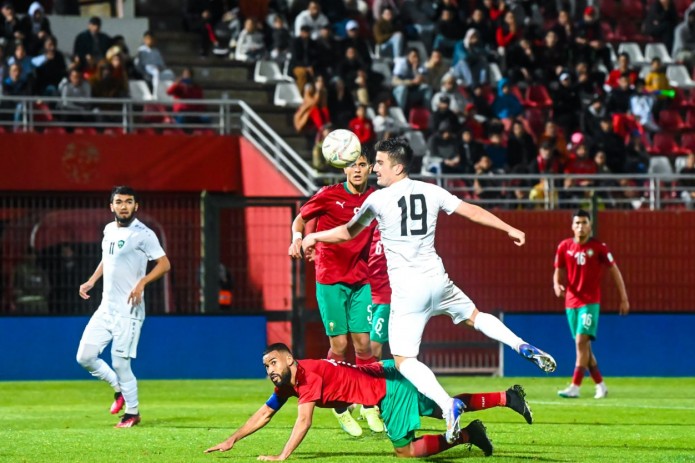 Futbol: O‘zbekiston U-23 jamoasi Marokash U-23ga yutqazib qo‘ydi