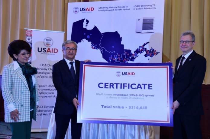 USAID donates 16 diagnostic apparatus to Uzbekistan