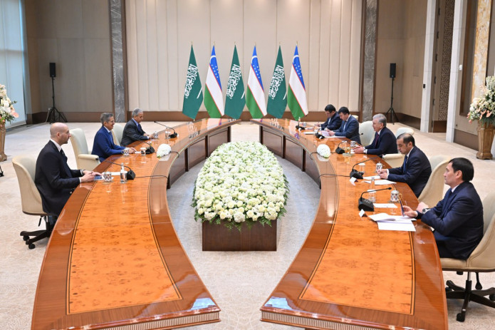 Shavkat Mirziyoyev Saudiya Arabistonining yetakchi kompaniyalari rahbarlarini qabul qildi